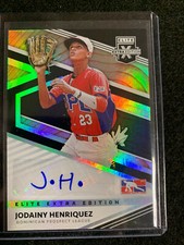 2020 Elite Extra Edition Auto DPL Jodainy Henriquez #189  🔥⚾️🔥
