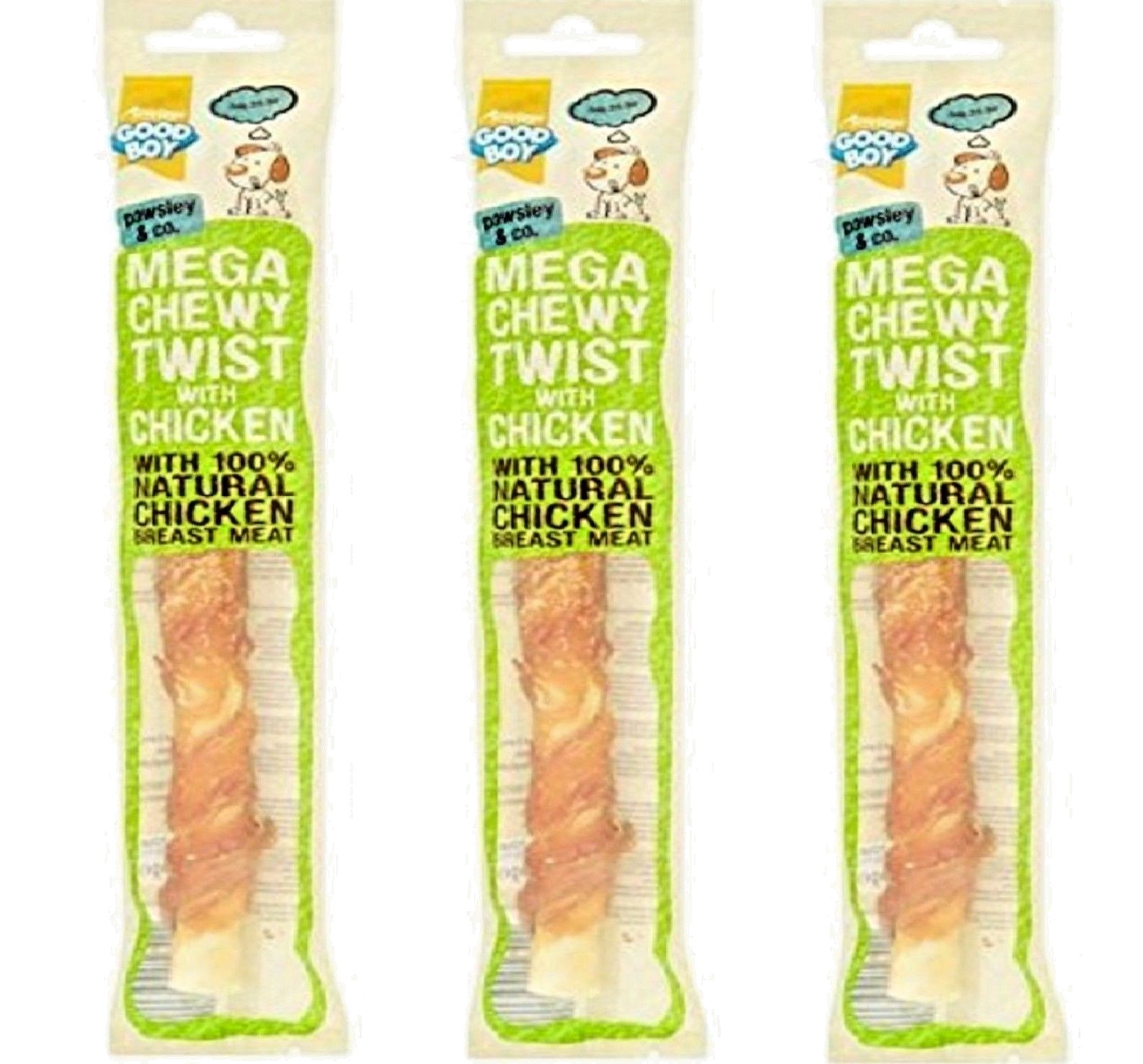 good boy chewy twists with chicken