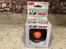Hobby Store/Estate NOS GWS Electric Ducted Fan 6 Blade GW/EDF55-150