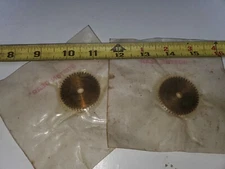 BOSTON GEAR BRASS G-178 SPUR GEAR 32 PITCH 44 TEETH FOR CLOCK MACHINE EXPERIMENT