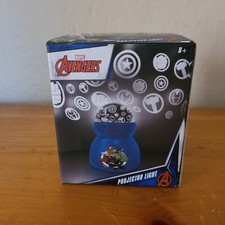 Avengers Projector Night Light LED Room Decor, New, Marvel