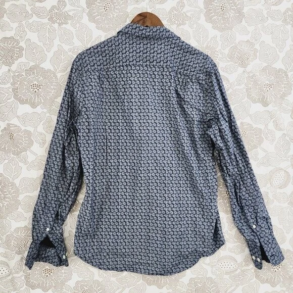 Bonobos 修身纽扣长袖正装衬衫印花 L 1085 — 第 2/4 张图片