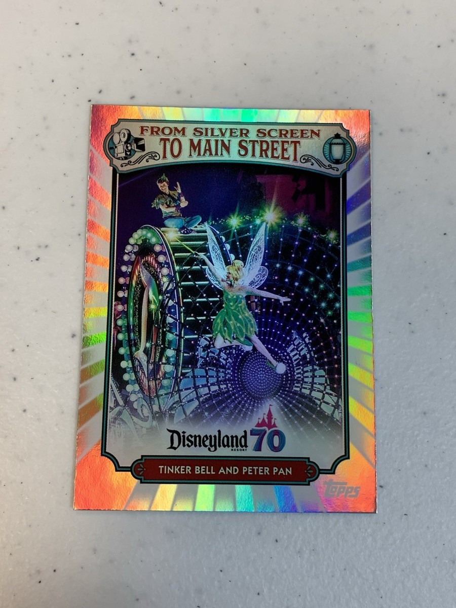 Tinker Bell & Peter Pan 2025 Topps Disneyland 70th Anniversary