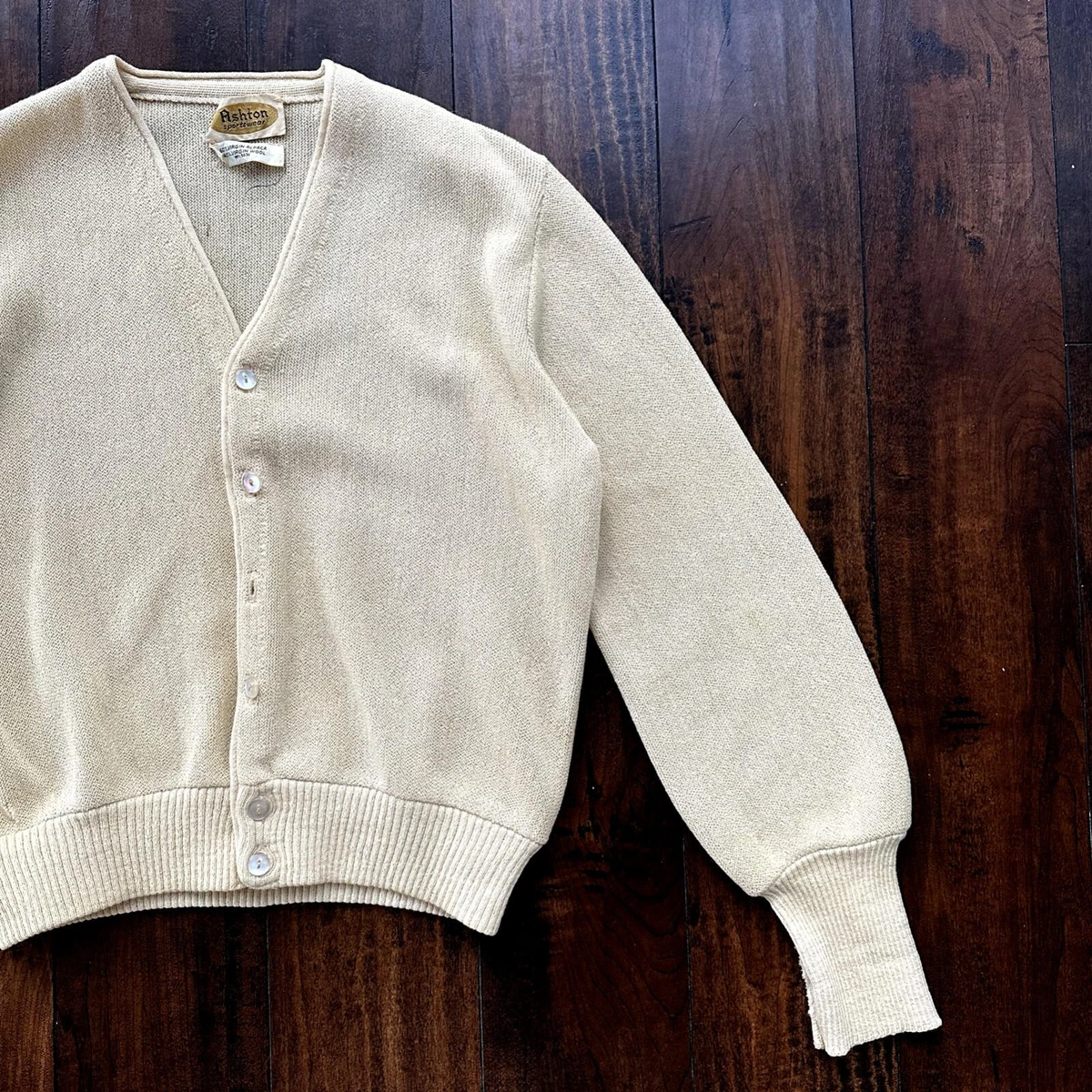 Vintage Alpaca Cardigan In Men's Sweaters for sale | eBay