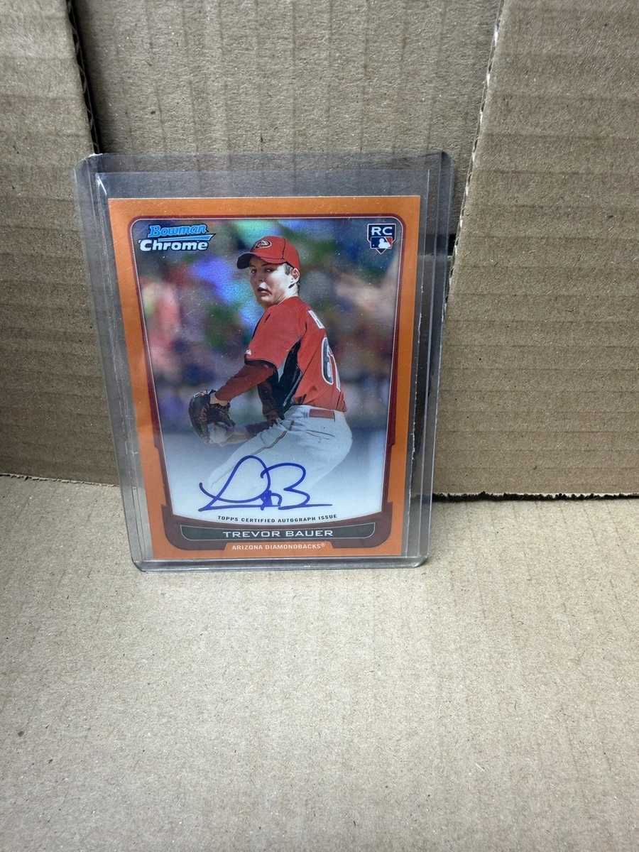Trevor Bauer Baseball Serial Numbered Sports Trading Cards
