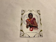 2024 Leaf Trinity Pristine Kyron Drones #66 Gold Foil