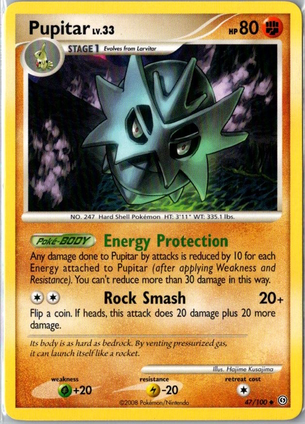 Pupitar 47/100 Uncommon Stormfront LP