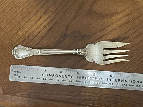 Chantilly Gorham Sterling Silver Cold Meat  Fork