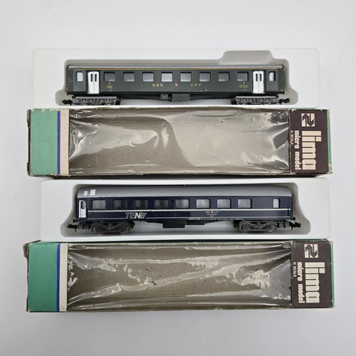 Carros Lima Passanger Tain 1979-80 escala N #0308 y #0360 (usados) con libro en muy buena condición | Zustand: Used