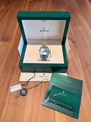Rolex Datejust 41 Ref. 163000 mit Mintgrünem Zifferblatt