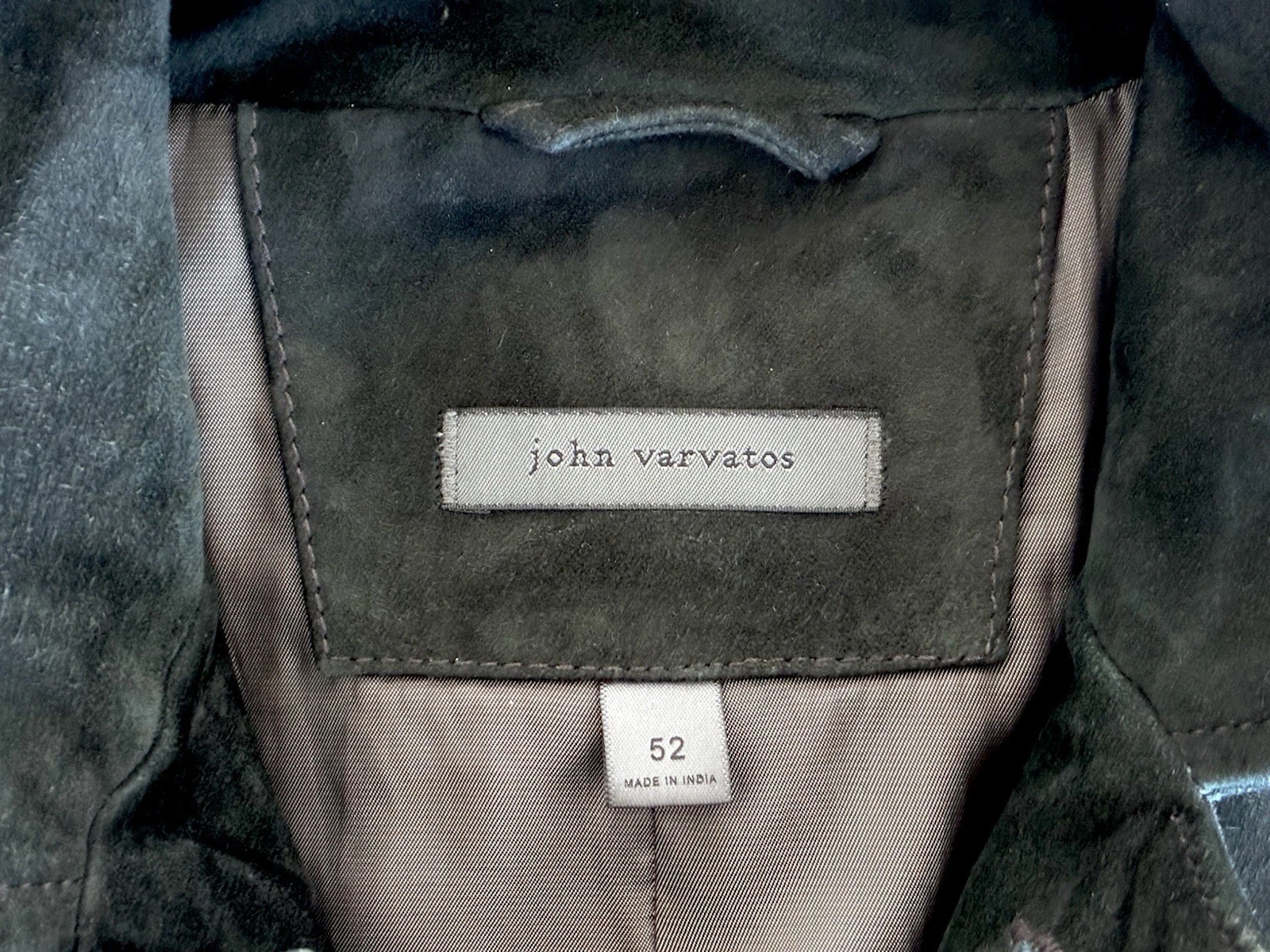 JOHN VARVATOS, Gray Suede Blazer / Jacket, 42, Excellent Condition - product detail image 6