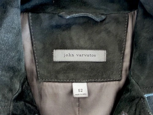 JOHN VARVATOS, Gray Suede Blazer / Jacket, 42, Excellent Condition image 6