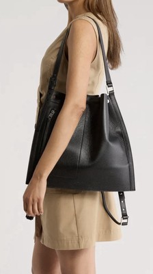 AllSaints Alpha Convertible Leather Backpack | eBay display picture 2