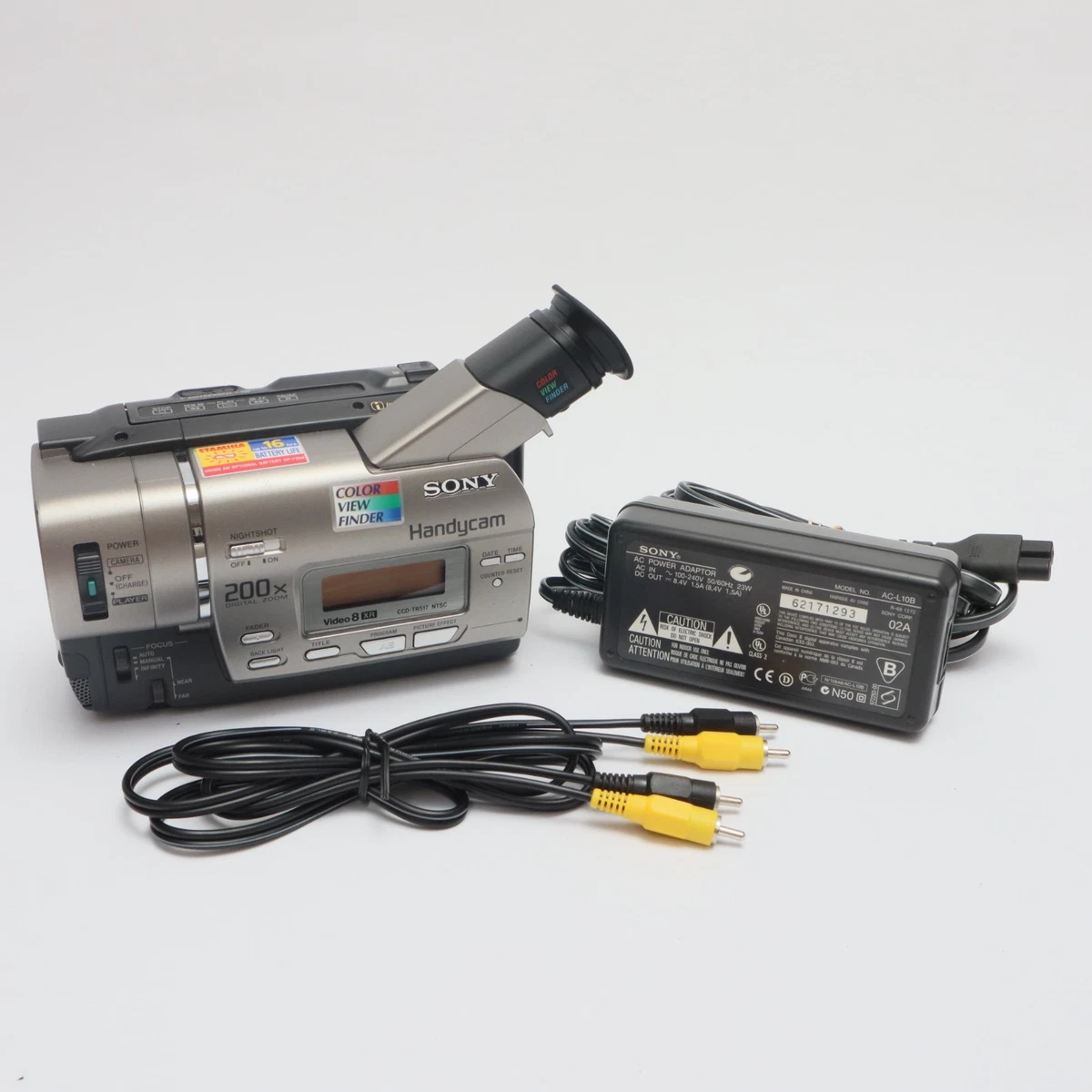 Sony Handycam Video 8 Camcorders 200x Digital Zoom for sale | eBay