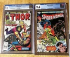 LOT OF 2 CGC GRADED COMICS THOR #319 5/82 9.6 & SPIDER-WOMAN #37 1981 CGC 9.6