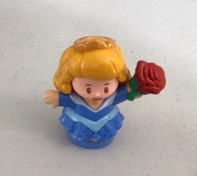 Little People Disney Princess Aurora Rose Parade Float Figure Fisher Price Blue