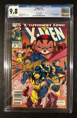 X-MEN #14 CGC 9.8 NEWSSTAND! (1992) Apocalypse cover - Brand New Case