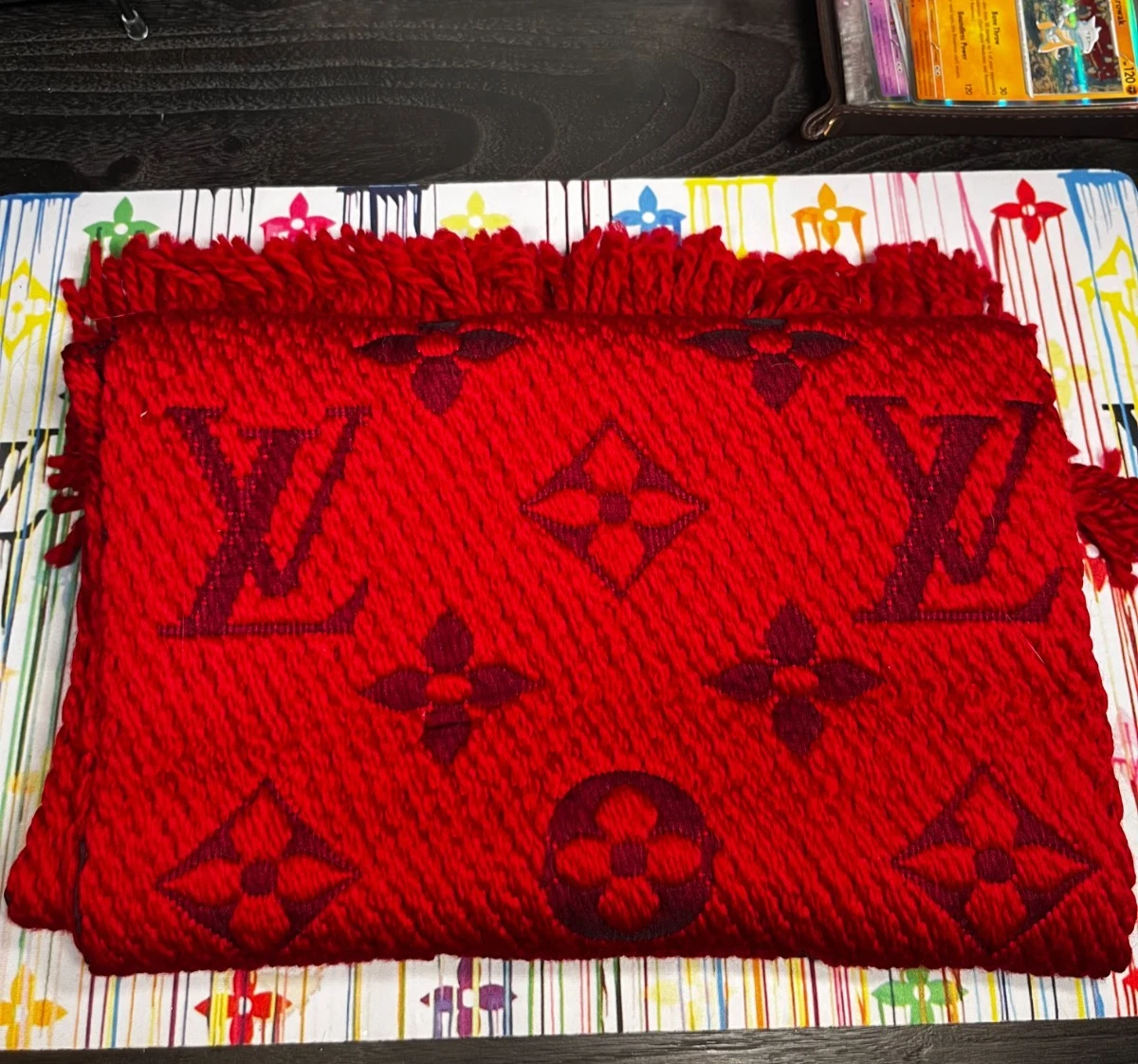Louis Vuitton Red Scarves & Wraps for Women Just Listed 2026