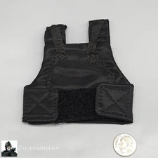 1:6 scale BBI Mens Black Body Armor Vest for 12" Figures