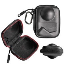 PU Carrying Case DJI Osmo 360 Camera Protective Pouch Carabiner Clip