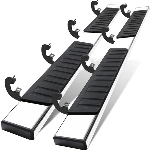 19-26 Chevy Silverado GMC Sierra 1500 2500 3500 Crew Cab 6" Running Boards Steps