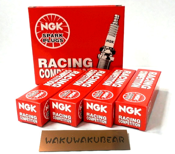 4pcs NGK 4901 R74378 Racing CompetitionIridium Spark Plugs Heat Range 8 Japan