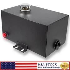 5 Gallon Hydraulic Fluid Reservoir Tank with Outlet 0.75" FNP & Inlet 1.5" FNPT