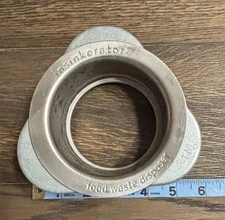 InSinkErator 3-Bolt Mounting Sink Flange – Food Waste Disposer – Metal