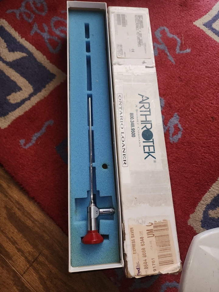 Artroscopio Arthrotek 4,0 mm 30 grados autoclavable, restaurado Foto 2 de 4