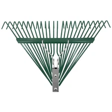 Zenport J2424 Leaf Rake with Deluxe Spring, 24-Tine, Rake Head Only