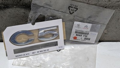 Schriftzug Heckklappe Citroen 8665YW R C5 Tourer VTi 120 EGS6