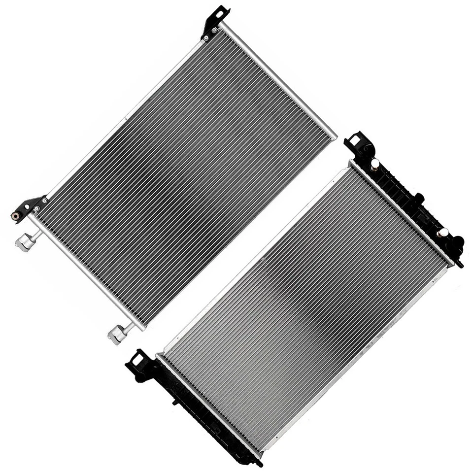 Fits 2007-2013 Chevrolet Avalanche Replacement Radiator & Condenser Assembly - Изображение 2 из 4