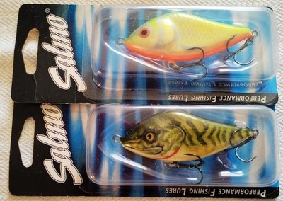 2 Salmo Slider 7. Pike Muskie Bass Predatory Fish