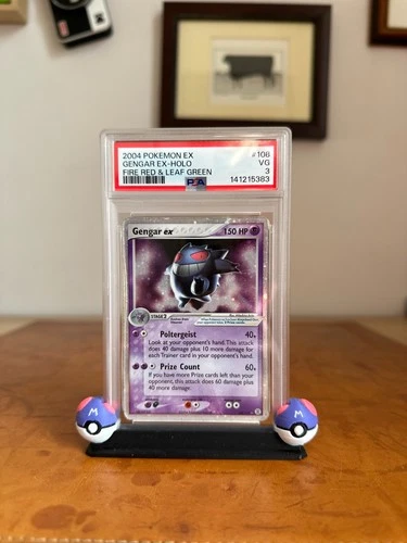 Gengar Ex Holo 108/112 Firered And LeafGreen PSA 3 Pokemon Card
