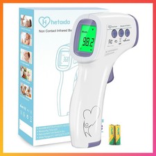 Digital Thermometer for Adults and Kids, No Touch Forehead Thermometer