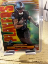 Jahmyr Gibbs 2025 Topps Chrome Power Players  Refractor Insert Detroit Lions