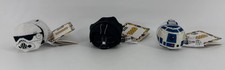 Disney Tsum Tsum Star Wars Mini Plush Set R2-D2 Darth Vader Stormtrooper Tags