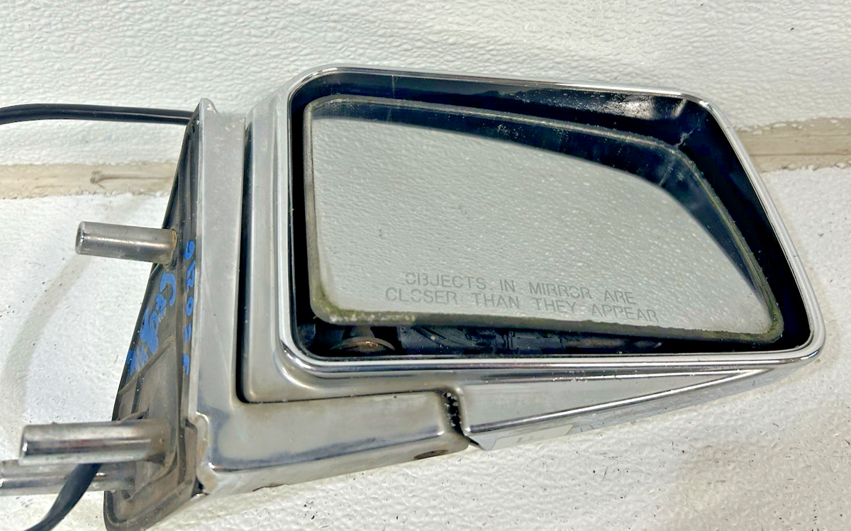 1986-1997 Nissan Hardbody power chrome side view door mirror pair