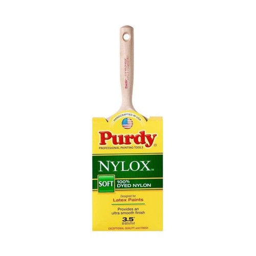 Genuine Purdy Nylox Mode Flat 3-1/2" Paint Brush 144228235 - 第 1/4 張圖片