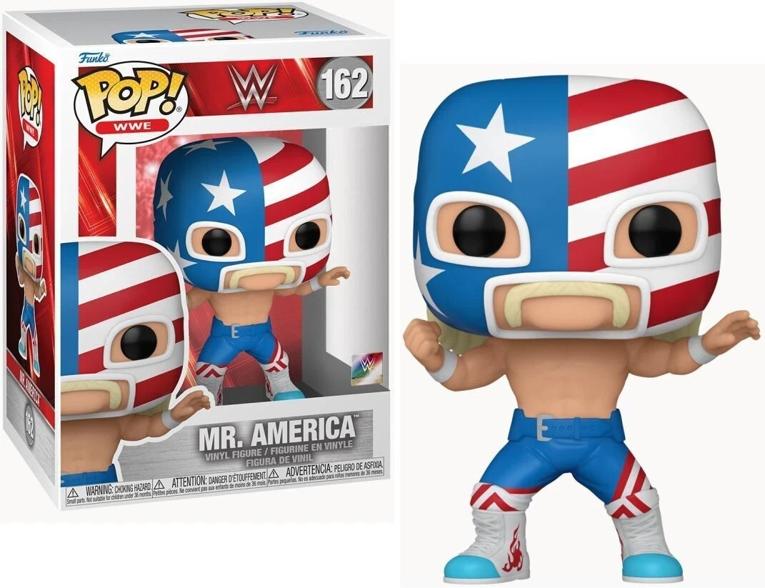 Funko POP! WWE: Mr. America - Hulk Hogan Vinyl Figure #162 #79623