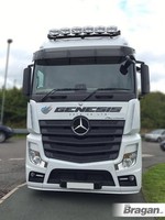 Roof Bar Mit Spot Lights Amber Beacons FüR Mercedes Actros MP4 Giga Space Black