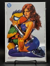 THE NEW TEEN TITANS  1 GREG HORN NYCC EXCLUSIVE STARFIRE VIRGIN VARIANT LTD 500