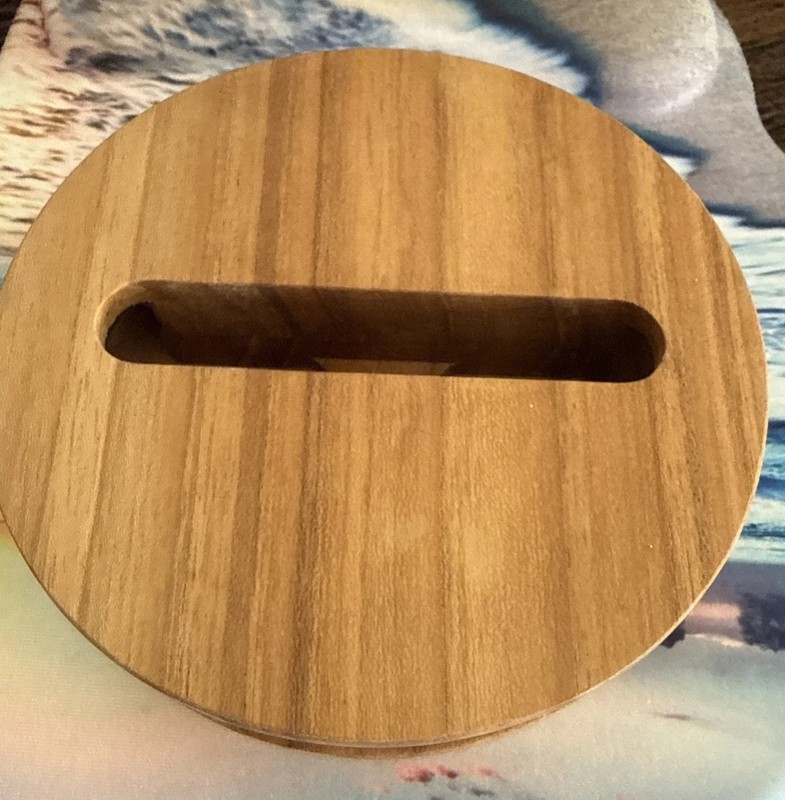 Handcrafted Teak Wood Passive Phone Amplifier From Thailand