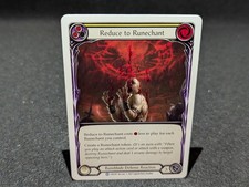 Flesh And Blood History Pack Vol.1 Reduce to Runechant (Yellow) 1HP274 NM