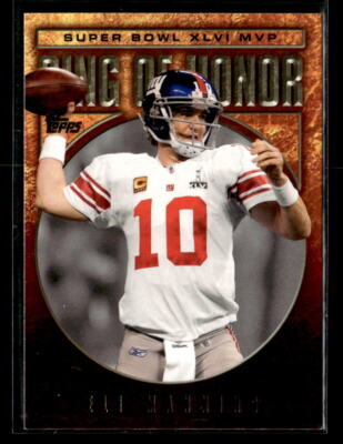 Eli Manning 2012 Topps #RH46-EM New York Giants