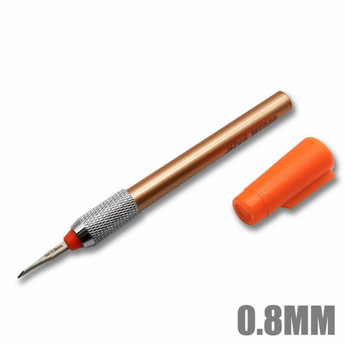 Herramienta de resina modelo militar MG tallada escriba línea corte cincel de precisión 0,2 ~ 3,0 mm - Imagen 17 de 20