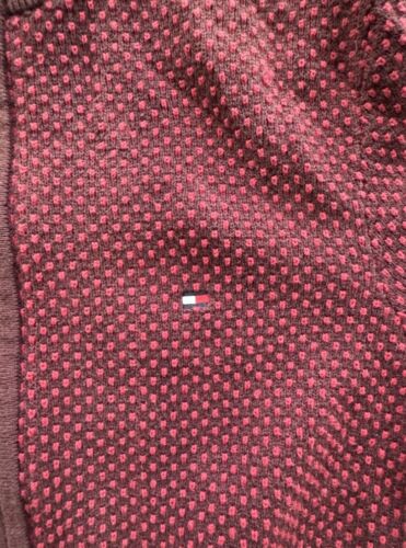 Maglione Tommy Hilfiger vintage uomo taglia XS cardigan full zip rosso donna medio - Foto 3 di 11