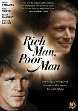 RICH MAN POOR MAN - Peter Strauss Nick Nolte - 9 DISC COMPLETE MINISERIES DVD