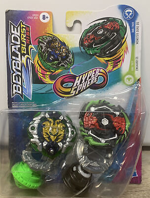 Beyblade Burst Rise Hyper Sphere Dual Packs - Engard E5 & Monster Ogre O5 630509956319 | eBay