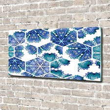 Acrylglas-Bild Wandbilder Druck 140x70 Deko Sonstige Mandala Elemente
